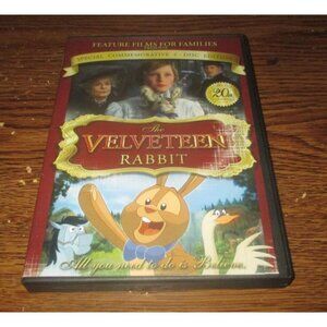 The Velveteen Rabbit (DVD, 2009, 2-disc special edition Jaen Seymour Tom Skerrit